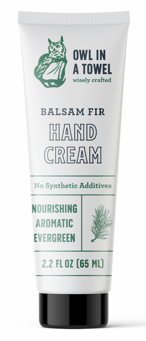 OWL IN A TOWEL Balsam Fir Hand Cream